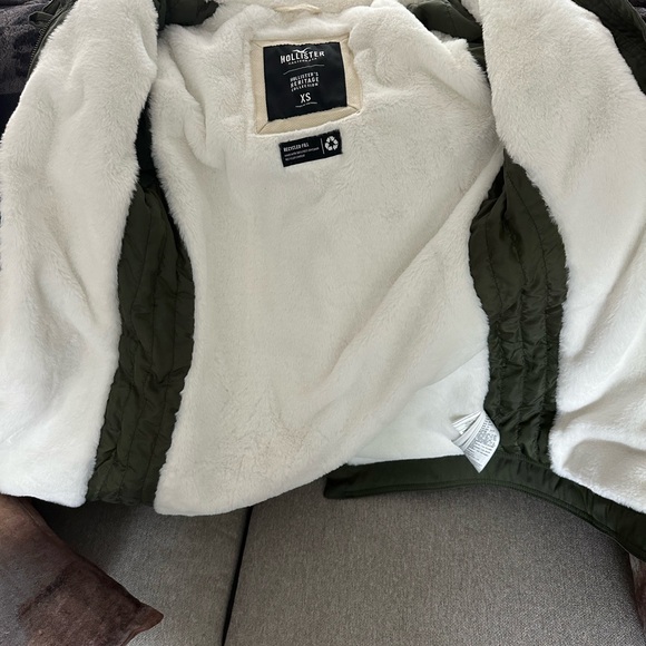 Hollister Olive Military Jacket - Picture 9 of 10